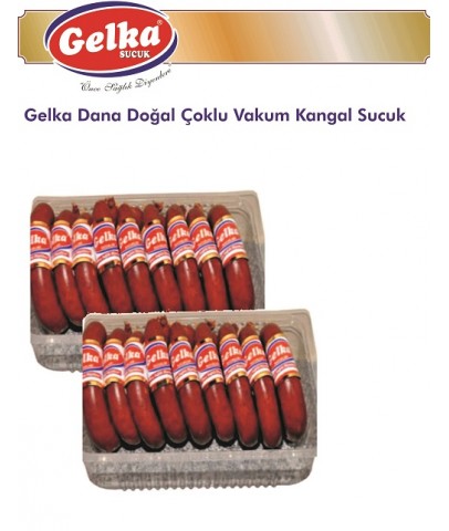 Gelka Dana Doğal Çoklu Vakum Kangal Sucuk (1 KG) Gelka Dana Doğal Çoklu Vakum Kangal Sucuk (1 KG)