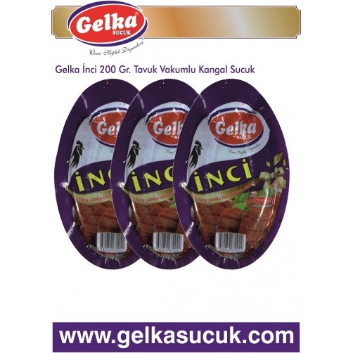 İnci 200 Gr Tavuk Vakumlu Kangal Sucuk