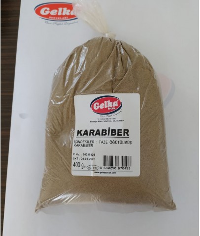 Gelka Taze Öğütülmüş Karabiber (400 Gr)