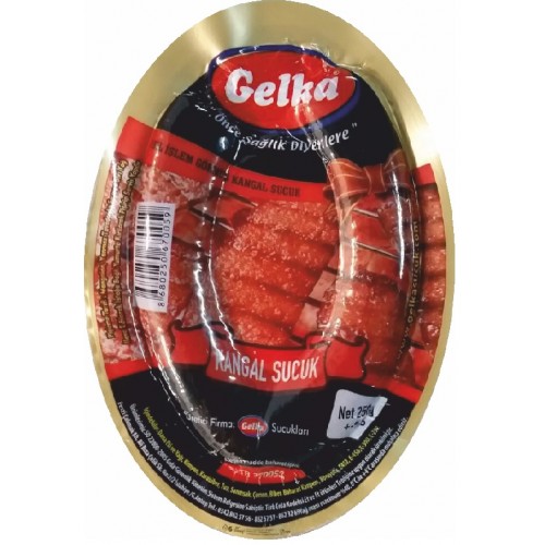 Gelka 250 Gr Dana Vakumlu Kangal Sucuk